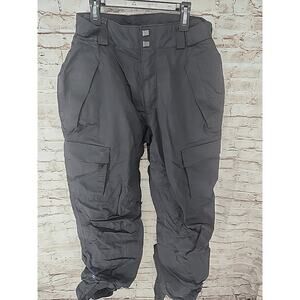 Columbia Snow Pants Mens Size M Black Zip Outdoor Ski Snowboard Titanium Pants